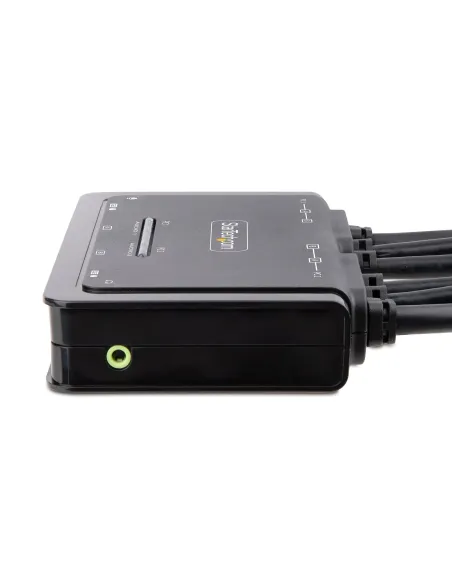 StarTech.com C2-DD46-UA2-CBL-KVM interruptor KVM Negro