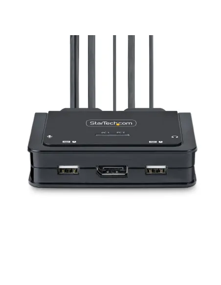StarTech.com C2-D46-UAC-CBL-KVM interruptor KVM Negro