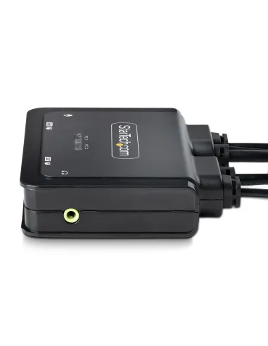 StarTech.com C2-D46-UAC-CBL-KVM interruptor KVM Negro