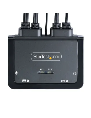 StarTech.com C2-D46-UAC-CBL-KVM interruptor KVM Negro