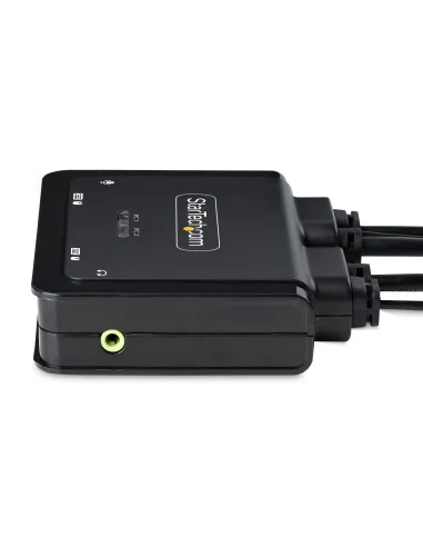 StarTech.com C2-D46-UC2-CBL-KVM interruptor KVM Negro