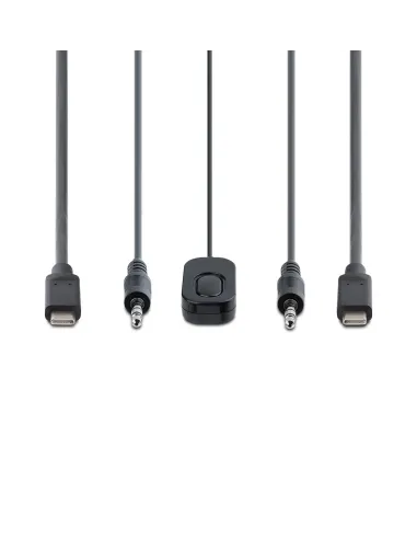 StarTech.com C2-D46-UC2-CBL-KVM interruptor KVM Negro