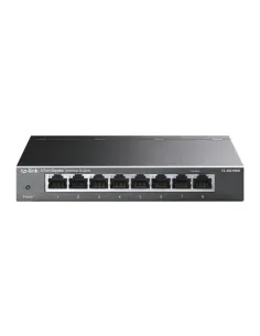 TP-Link TL-SG108S(UN) switch No administrado Gigabit Ethernet (10 100 1000) Escritorio Negro