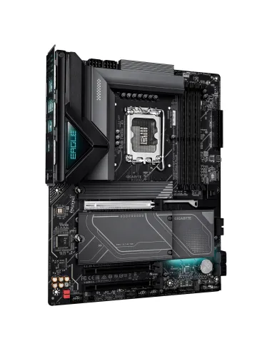 GIGABYTE Z890 EAGLE PLUS Placa Base – Compatible con procesadores Intel Core Ultra (Serie 2), VRM de 14+1+2 fases, hasta 9466