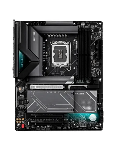 GIGABYTE Z890 EAGLE WIFI7 PLUS Placa Base – Compatible con procesadores Intel Core Ultra (Serie 2), VRM de 14+1+2 fases, hasta