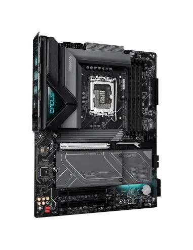 GIGABYTE Z890 EAGLE WIFI7 PLUS Placa Base – Compatible con procesadores Intel Core Ultra (Serie 2), VRM de 14+1+2 fases, hasta