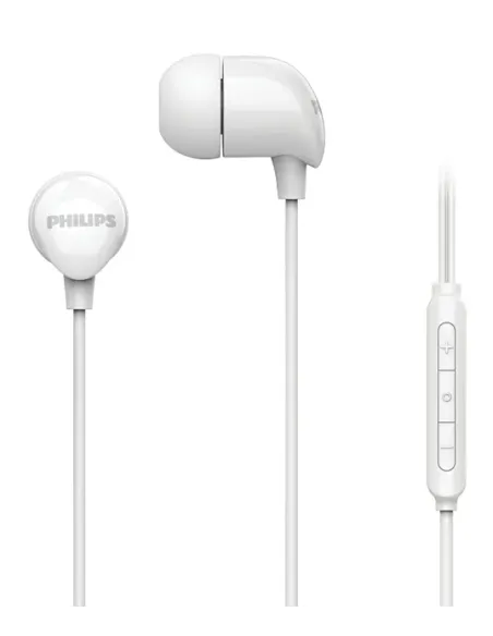 Philips TAE2146WT 00 auricular y casco Auriculares Alámbrico Dentro de oído Llamadas Música USB Tipo C Blanco