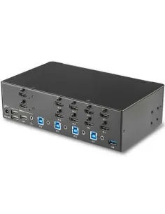 StarTech.com Switch Conmutador KVM de 4 Puertos HDMI - 4K de 30Hz - de Pantalla Doble 2
