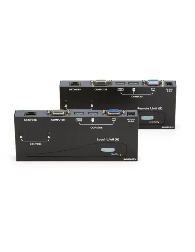 StarTech.com Extensor de Consola KVM por Cat 5 Ethernet (150m) con USB y Vídeo VGA