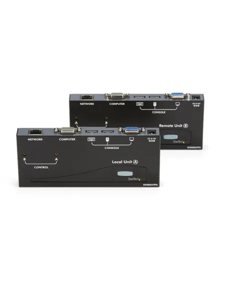 StarTech.com Extensor de Consola KVM por Cat 5 Ethernet (150m) con USB y Vídeo VGA