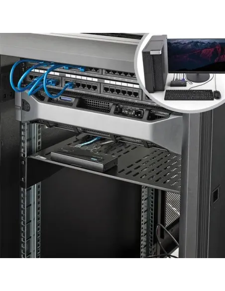 StarTech.com Extensor de Consola KVM por Cat 5 Ethernet (150m) con USB y Vídeo VGA