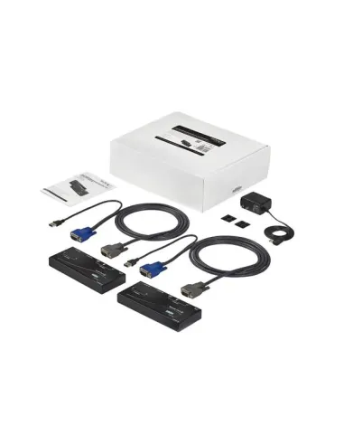 StarTech.com Extensor de Consola KVM por Cat 5 Ethernet (150m) con USB y Vídeo VGA