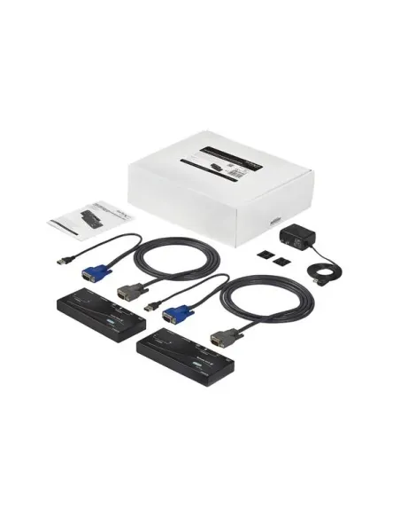 StarTech.com Extensor de Consola KVM por Cat 5 Ethernet (150m) con USB y Vídeo VGA