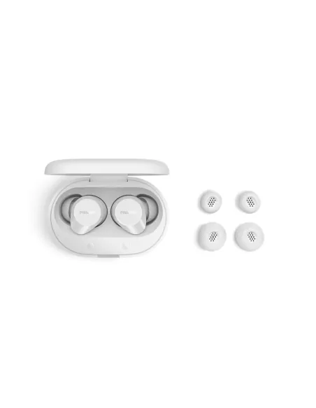 Philips TAT1300WT 00 auricular y casco Auriculares True Wireless Stereo (TWS) Dentro de oído Llamadas Música Bluetooth Blanco