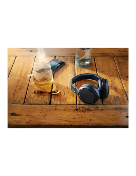 Philips TAH5205BK 00 auricular y casco Auriculares Inalámbrico y alámbrico Diadema Llamadas Música USB Tipo C Bluetooth Negro
