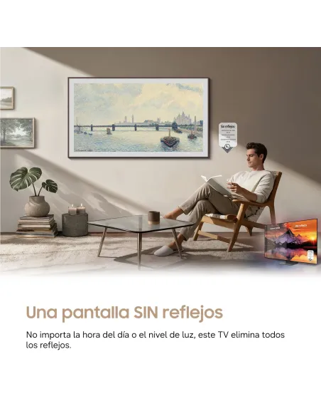 Samsung The Frame TV 55" LS03HE 4K SIN reflejos Vision AI Smart TV (2026)