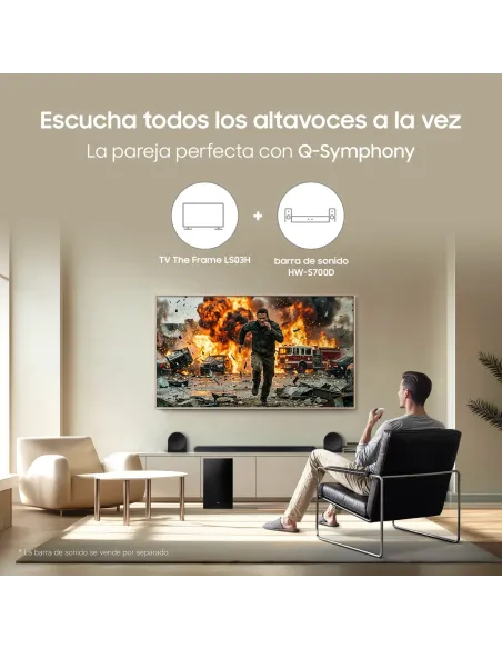 Samsung The Frame TV 55" LS03HE 4K SIN reflejos Vision AI Smart TV (2026)