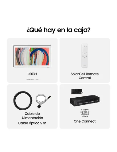 Samsung The Frame TV 55" LS03HE 4K SIN reflejos Vision AI Smart TV (2026)