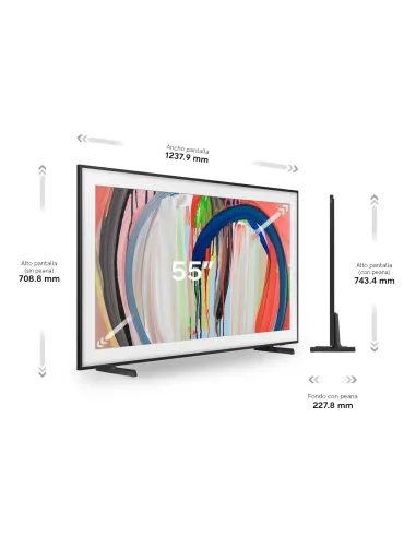 Samsung The Frame TV 55" LS03HE 4K SIN reflejos Vision AI Smart TV (2026)