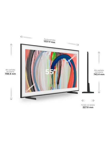 Samsung The Frame TV 55" LS03HE 4K SIN reflejos Vision AI Smart TV (2026)