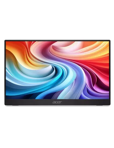 Acer PM161QB1bmiuux Monitor portátil Negro 39,6 cm (15.6") 1920 x 1080 Pixeles
