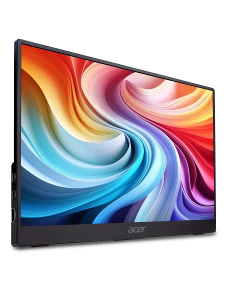 Acer PM161QB1bmiuux Monitor portátil Negro 39,6 cm (15.6") 1920 x 1080 Pixeles