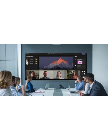 MAXHUB UW105NA pantalla de señalización Pantalla plana para señalización digital 2,67 m (105") LCD Wifi 5K Ultra HD Negro