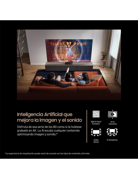 Samsung TV 55" Neo QLED QN1EF 4K Vision AI TV 2025