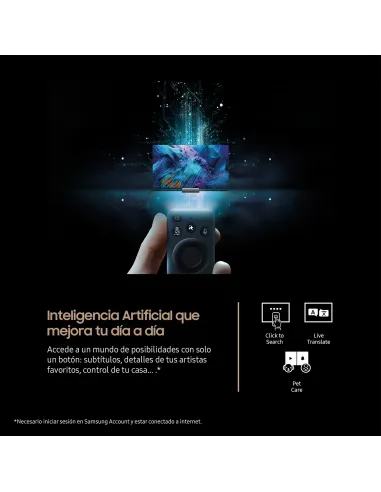 Samsung TV 55" Neo QLED QN1EF 4K Vision AI TV 2025
