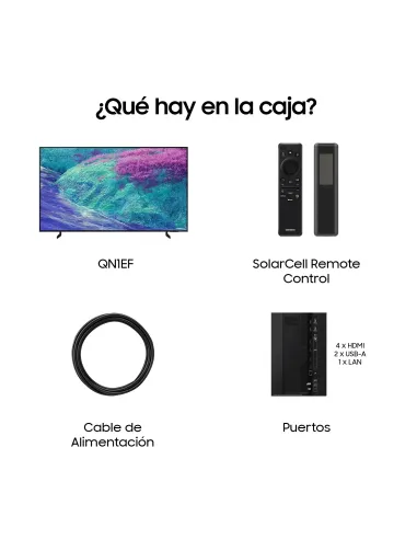 Samsung TV 55" Neo QLED QN1EF 4K Vision AI TV 2025
