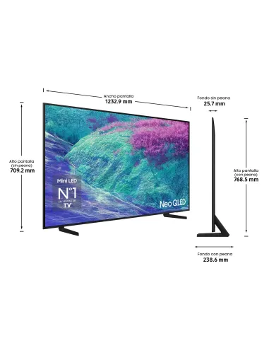 Samsung TV 55" Neo QLED QN1EF 4K Vision AI TV 2025