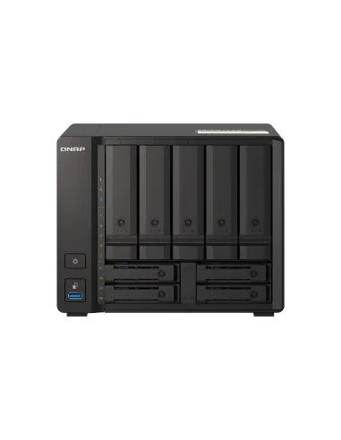 QNAP TS-H973AX NAS Torre Ryzen Embedded V1500B 32 GB DDR4 0 TB QuTS hero Negro