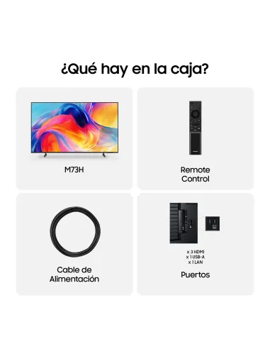 Samsung TV 43" Mini LED M73H 4K Vision AI Smart TV 2026