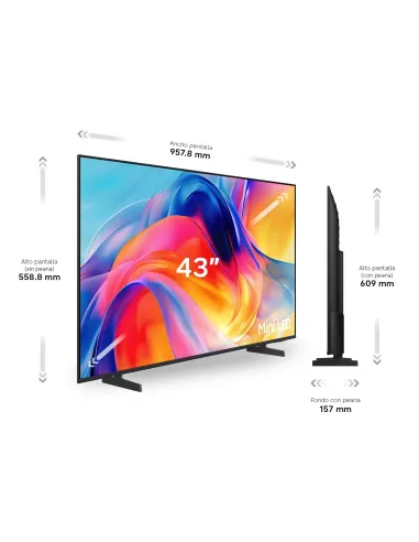 Samsung TV 43" Mini LED M73H 4K Vision AI Smart TV 2026