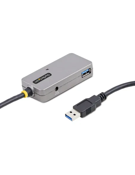 StarTech.com U01043-USB-EXTENDER hub de interfaz USB 3.2 Gen 1 (3.1 Gen 1) Type-A 5000 Mbit s Negro, Plata