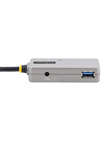 StarTech.com U01043-USB-EXTENDER hub de interfaz USB 3.2 Gen 1 (3.1 Gen 1) Type-A 5000 Mbit s Negro, Plata