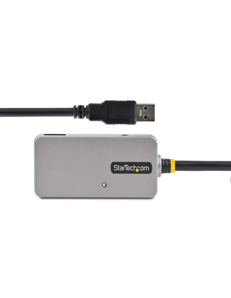 StarTech.com U01043-USB-EXTENDER hub de interfaz USB 3.2 Gen 1 (3.1 Gen 1) Type-A 5000 Mbit s Negro, Plata