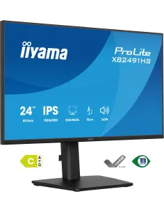 iiyama ProLite XB2491HS-B1 pantalla para PC 60,5 cm (23.8") 1920 x 1080 Pixeles Full HD LCD Negro