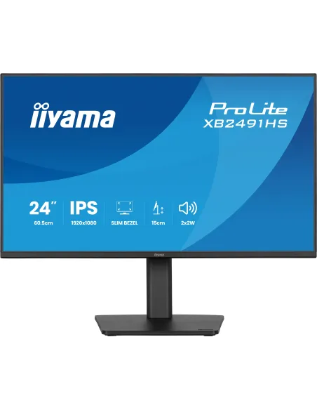 iiyama ProLite XB2491HS-B1 pantalla para PC 60,5 cm (23.8") 1920 x 1080 Pixeles Full HD LCD Negro