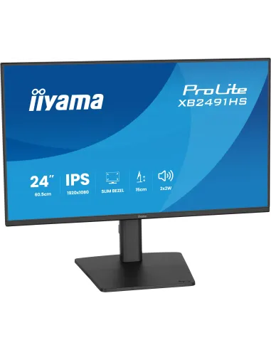 iiyama ProLite XB2491HS-B1 pantalla para PC 60,5 cm (23.8") 1920 x 1080 Pixeles Full HD LCD Negro