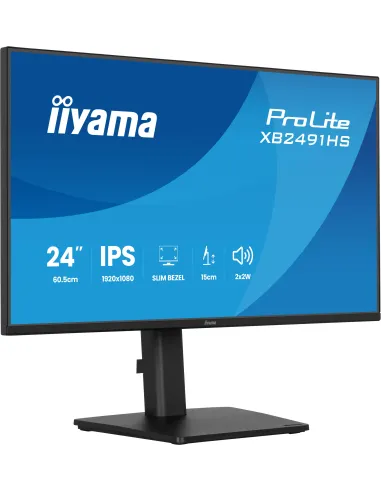 iiyama ProLite XB2491HS-B1 pantalla para PC 60,5 cm (23.8") 1920 x 1080 Pixeles Full HD LCD Negro