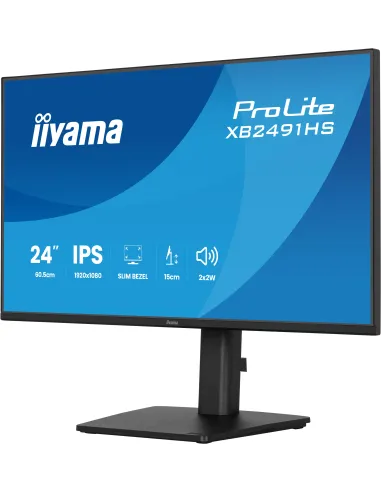 iiyama ProLite XB2491HS-B1 pantalla para PC 60,5 cm (23.8") 1920 x 1080 Pixeles Full HD LCD Negro