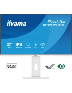 iiyama ProLite XB2797QSU-W1 pantalla para PC 68,6 cm (27") 2560 x 1440 Pixeles Quad HD LED Blanco 2