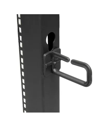 StarTech.com Rack 12U Móvil de Marco Abierto de 4 Columnas para Servidores - Rack de Cuatro Columnas de 19 Pulgadas para Equipo