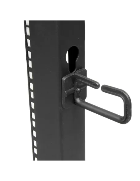 StarTech.com Rack 12U Móvil de Marco Abierto de 4 Columnas para Servidores - Rack de Cuatro Columnas de 19 Pulgadas para Equipo
