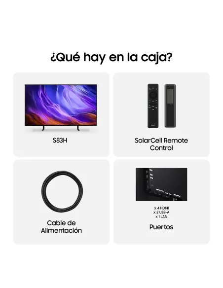 Samsung TV 48" OLED S83H 4K Vision AI Smart TV (2026)