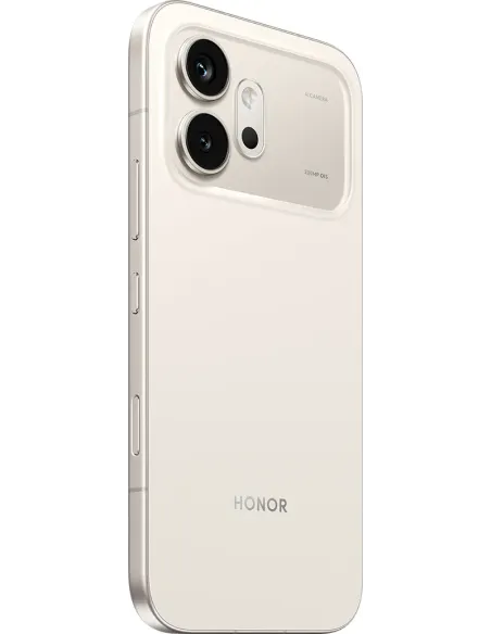 Honor 600 5G 16,7 cm (6.57") SIM doble Android 16.0 USB Tipo C 8 GB 512 GB 6400 mAh Oro, Blanco