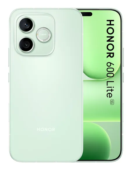 Honor 600 Lite 16,8 cm (6.6") SIM doble Android 16.0 5G USB Tipo C 8 GB 256 GB 6520 mAh Verde