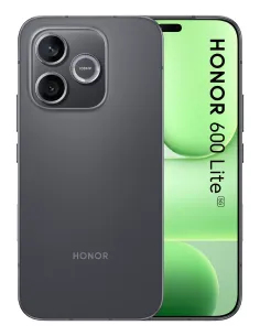 Honor 600 Lite 16,8 cm (6.6") SIM doble Android 16.0 5G USB Tipo C 8 GB 256 GB 6520 mAh Negro