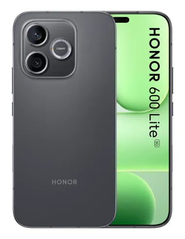Honor 600 Lite 16,8 cm (6.6") SIM doble Android 16.0 5G USB Tipo C 8 GB 256 GB 6520 mAh Negro